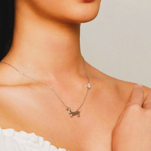 Charming Dachshund Necklace