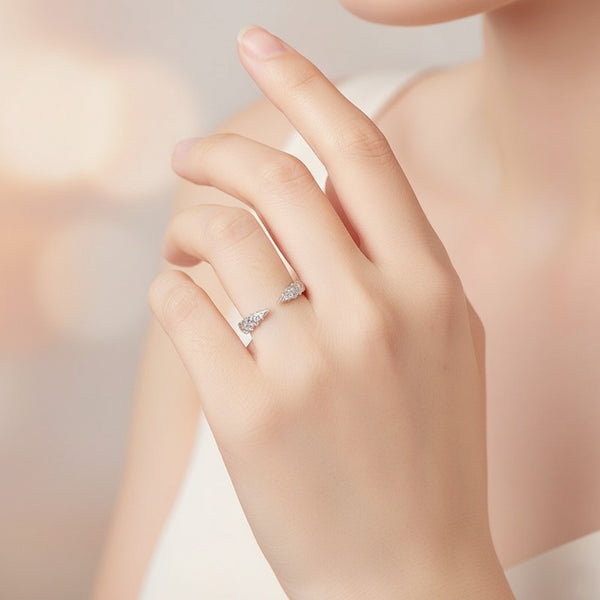 Wheat Ear Open Ring
