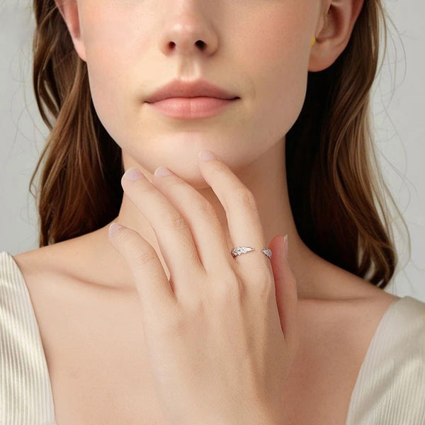 Wheat Ear Open Ring