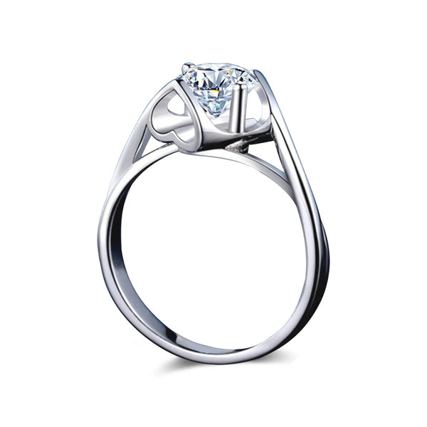 Angel Kiss Moissanite Rings