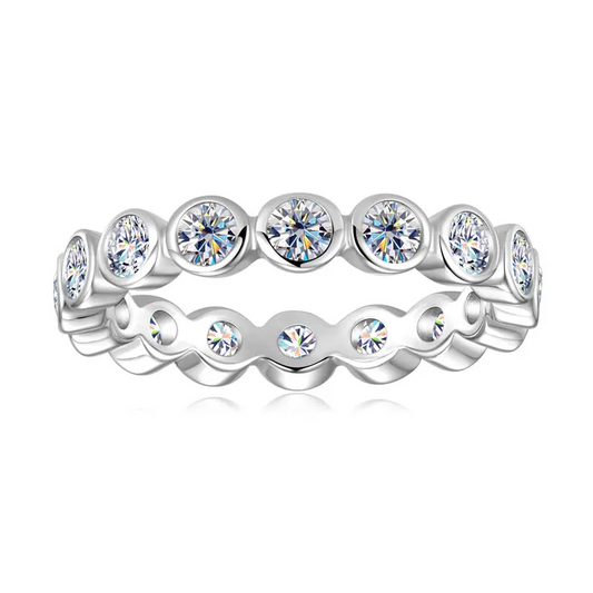 Eternal Sparkle Moissanite Ring