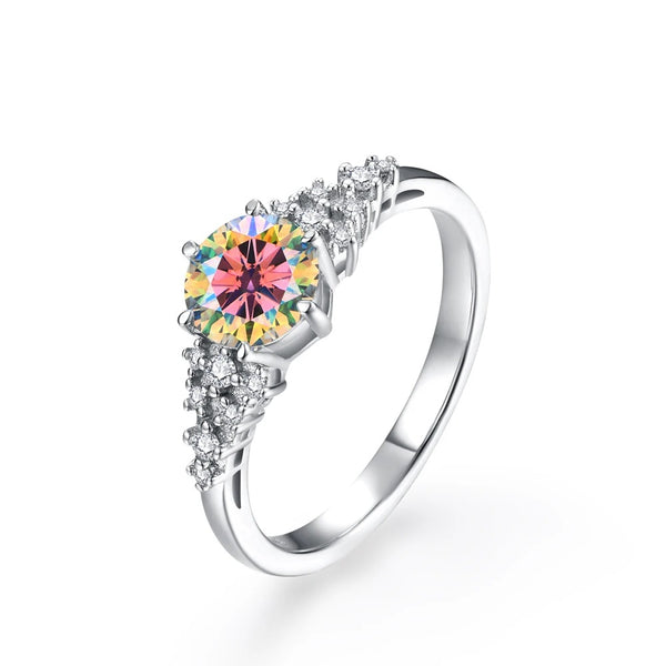 Sparkling Elegance Moissanite Ring