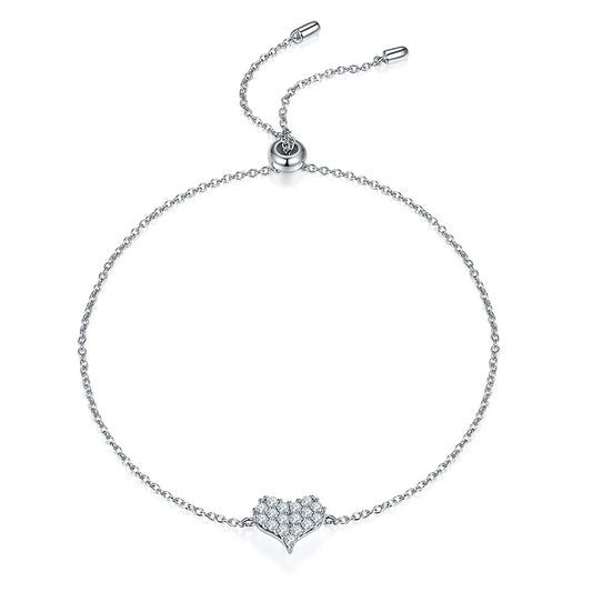 Glimmering Heart Bracelet - CoFuze™