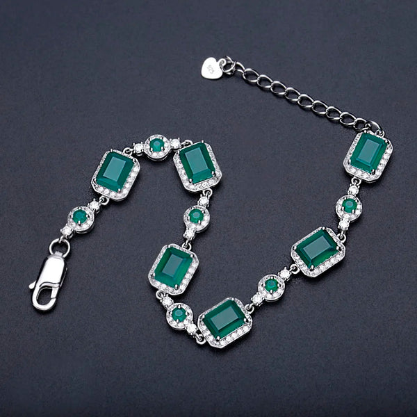 Elegant Natural Gemstone Bracelet