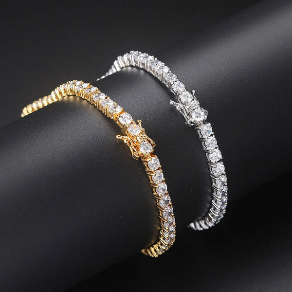 Brilliant Moissanite Tennis Bracelet