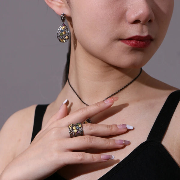 Elegant Secret Garden Earrings