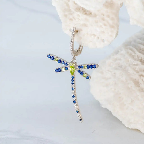 Gothic Elegance Dragonfly Earrings - CoFuze™