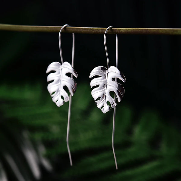 Elegant Gold Leaf Earrings