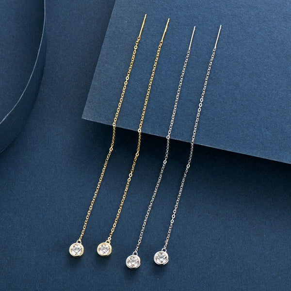 Sparkling Chain Tassel Earrings - CoFuze™