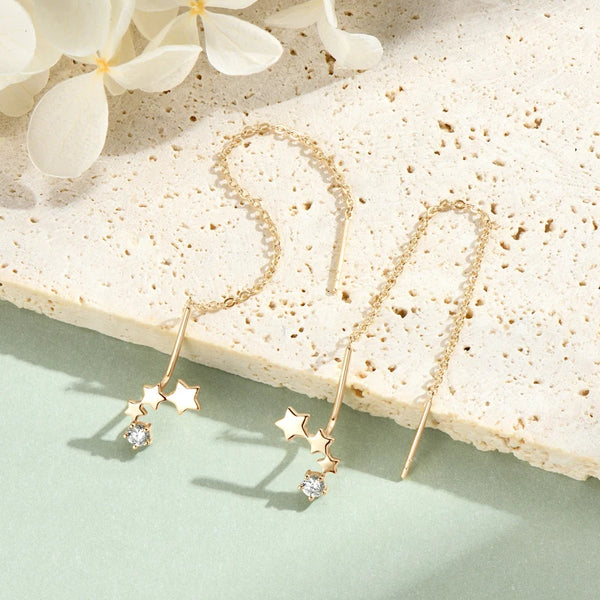 Starry Elegance Long Earrings - CoFuze™