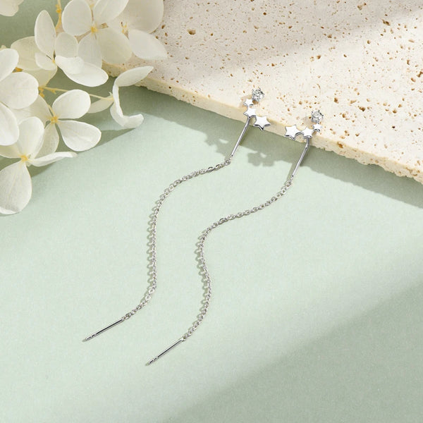 Starry Elegance Long Earrings - CoFuze™