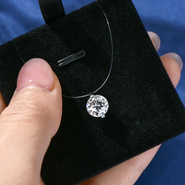 Phantom Solitaire Diamond Necklace