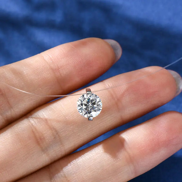 Phantom Solitaire Diamond Necklace - CoFuze™