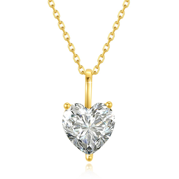 Heart Glow Moissanite Necklace - CoFuze™