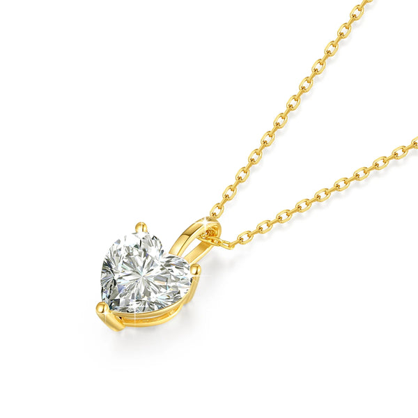 Heart Glow Moissanite Necklace - CoFuze™