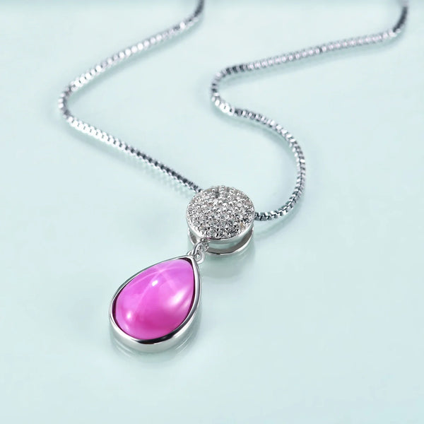 Elegant Enamel Halo Necklace - CoFuze™