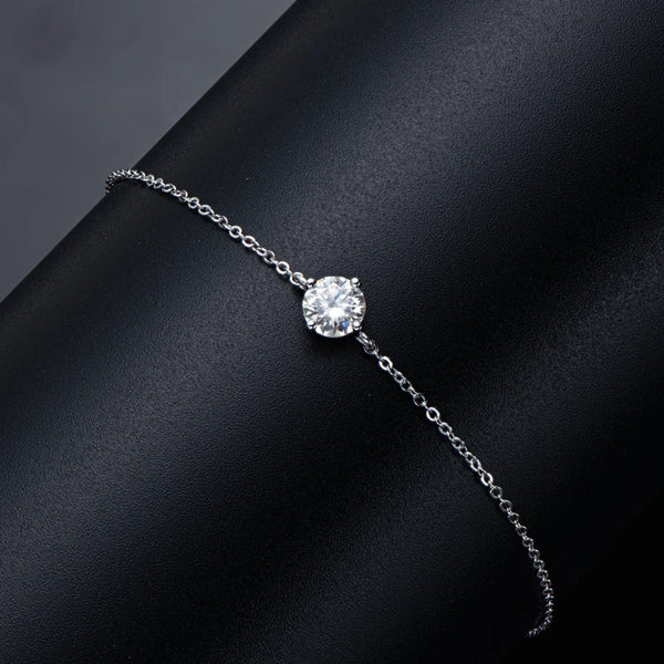 Elegant Moissanite Bracelet