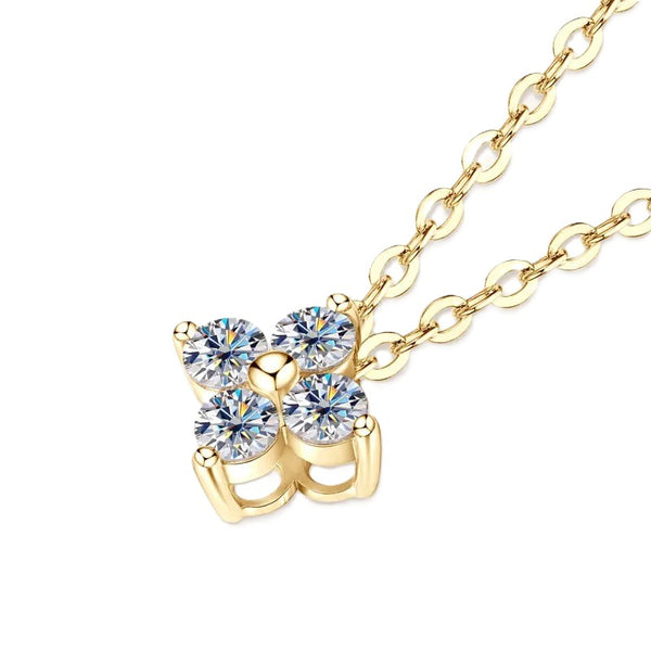 Lucky Clover Moissanite Necklace - CoFuze™