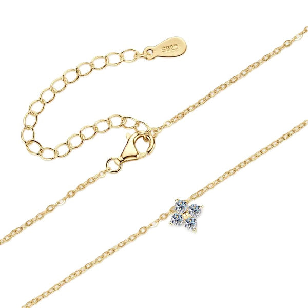 Lucky Clover Moissanite Necklace - CoFuze™