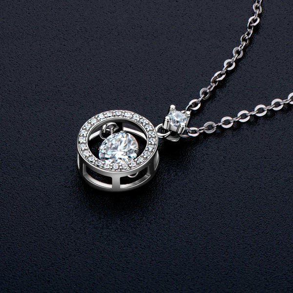 Radiant Moissanite Pendant Necklace - CoFuze™