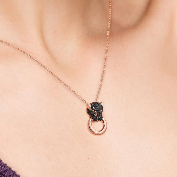 Sparkling Panther Pendant