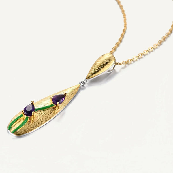 Stunning Amethyst Pendant Necklace - CoFuze™