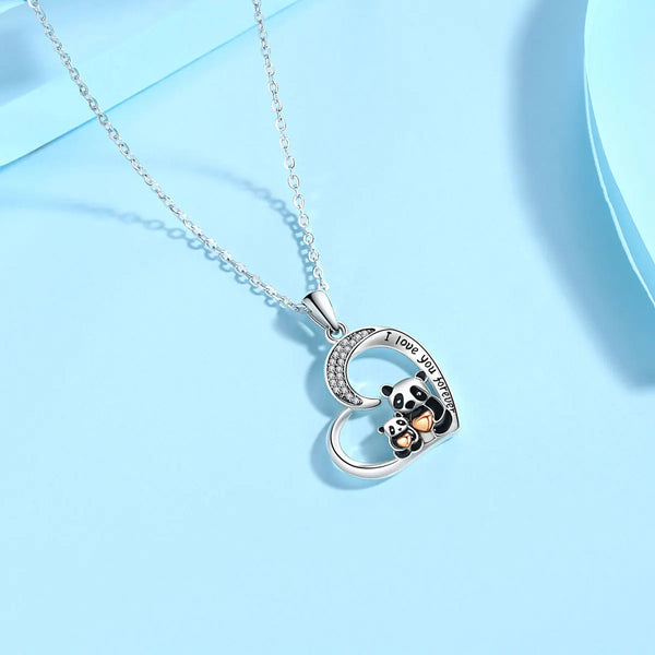 Funny Panda Heart Necklace - CoFuze™
