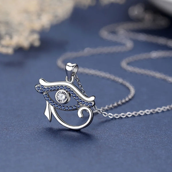 Lucky Eye Sterling Necklace