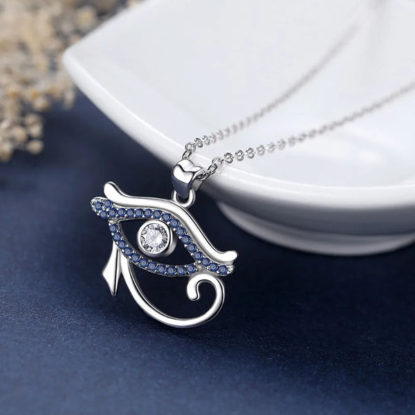 Lucky Eye Sterling Necklace