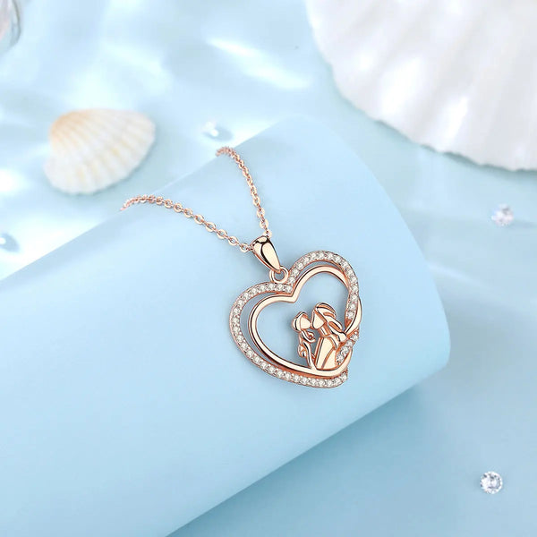 Sterling Silver Heart Necklace - CoFuze™
