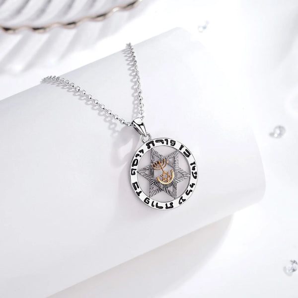 925 Silver Faith Pendant Necklace