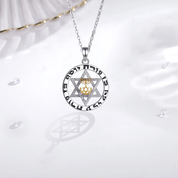925 Silver Faith Pendant Necklace