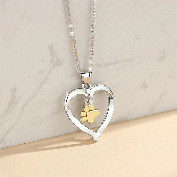 Charming Pet Prints Necklace