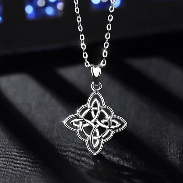 Sterling Silver Celtic Knot Necklace - CoFuze™