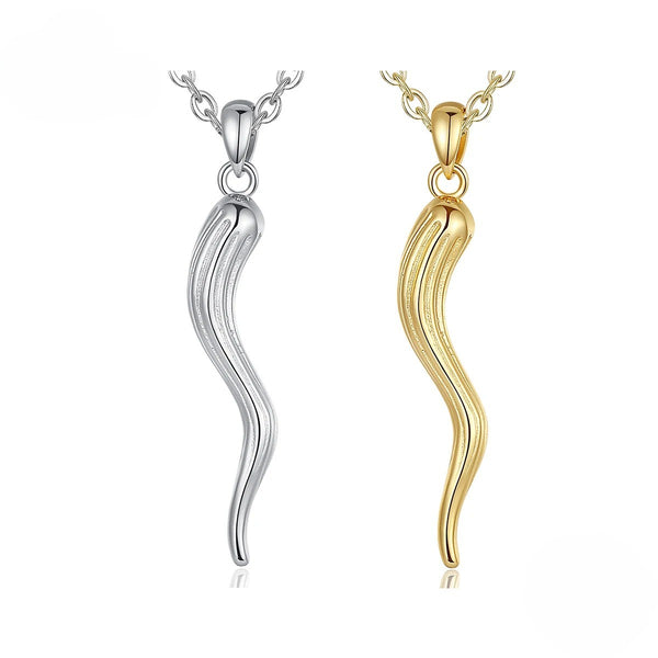 Good Luck Italian Horn Necklace