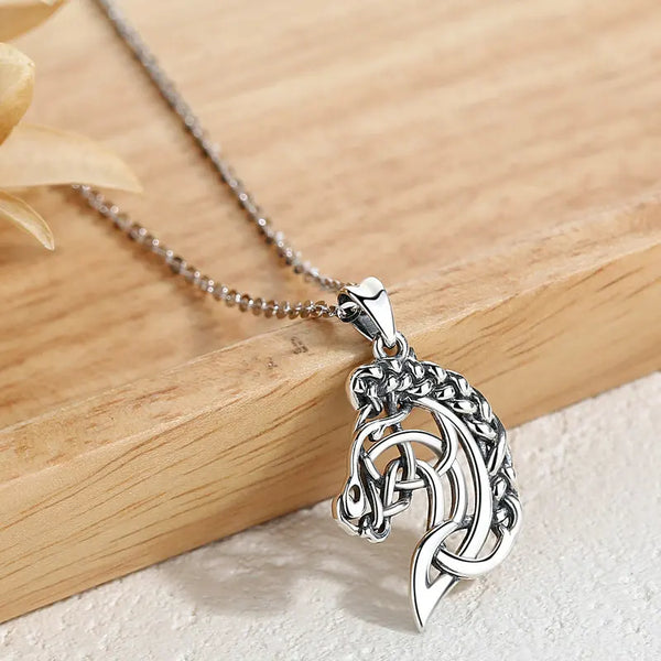 Spirit Horse Silver Necklace - CoFuze™