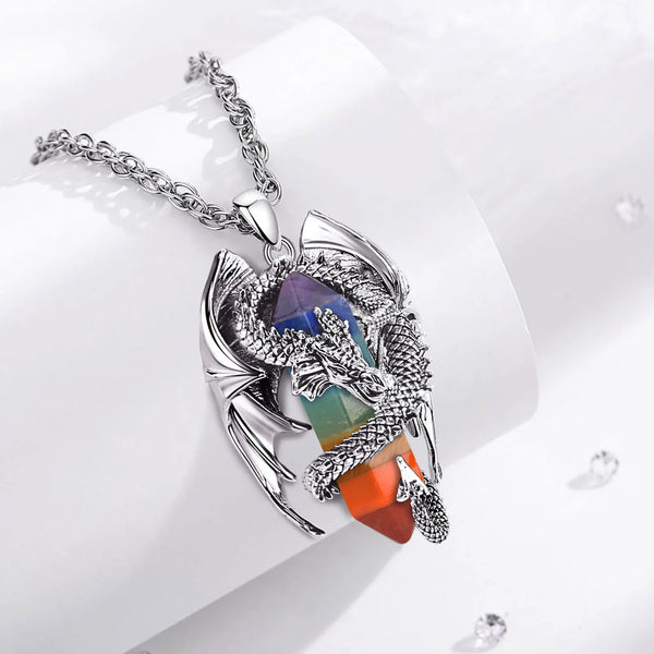 Dragon Twining Amethyst Pendant - CoFuze™