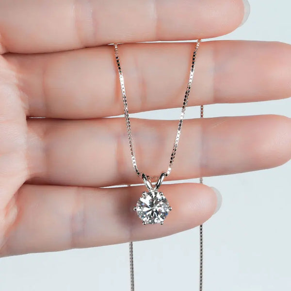 Radiant Moissanite Necklace - CoFuze™