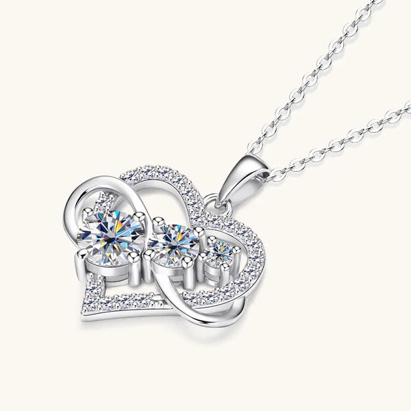 Heart & Infinity Necklace