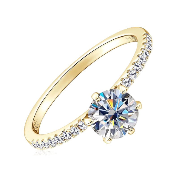 Elegant Moissanite Ring