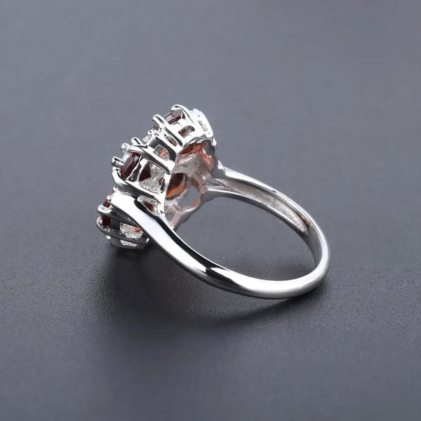Garnet Bloom Ring - CoFuze™