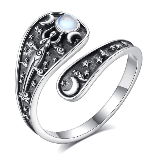 Moon Goddess Adjustable Ring - CoFuze™