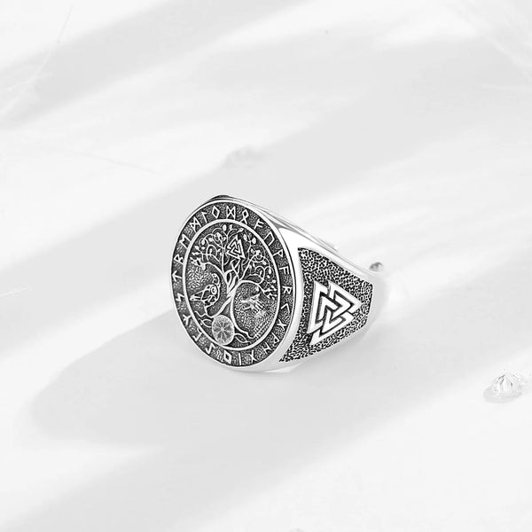 Viking Spirit Silver Ring - CoFuze™