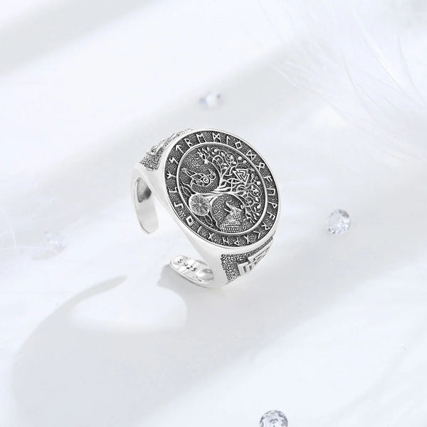 Viking Spirit Silver Ring