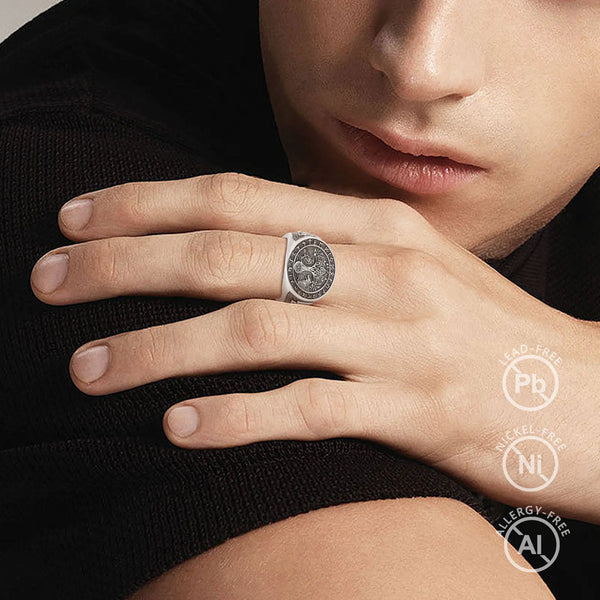 Viking Spirit Silver Ring