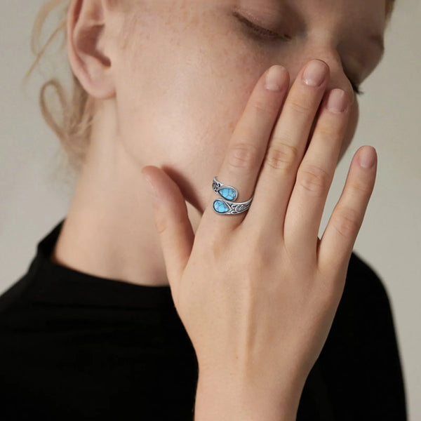 Sunflower Spoon Ring