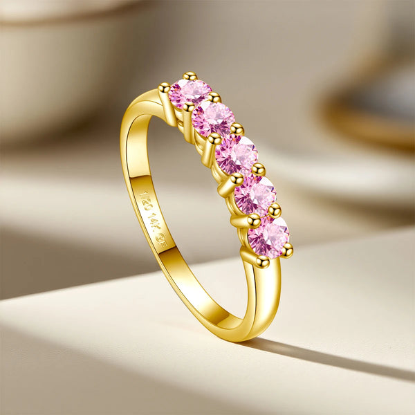 Quintessence Five-Stone Ring