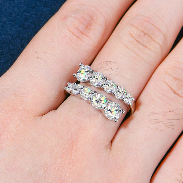 Dazzling Moissanite Bridal Rings