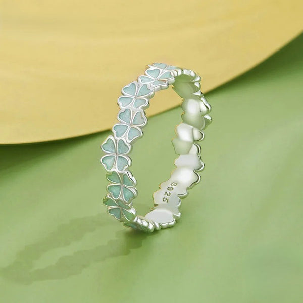 Lucky Charm Silver Ring