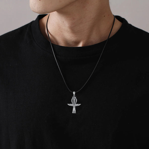 Elegant Ankh Cross Necklace